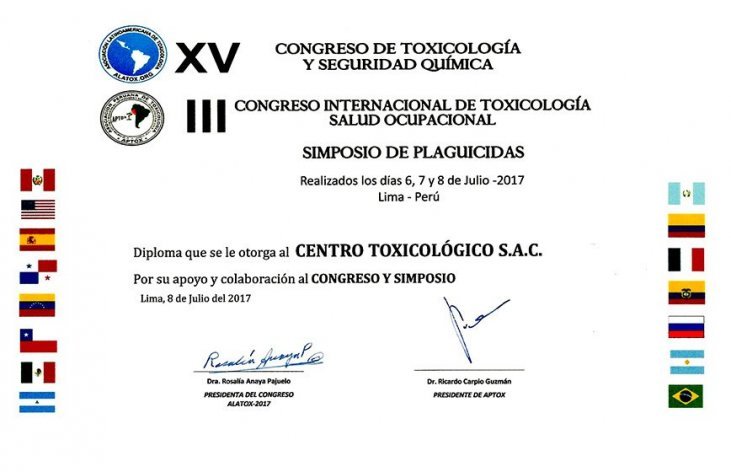 Asociacion latinoamericana de toxicologia - Alatox
